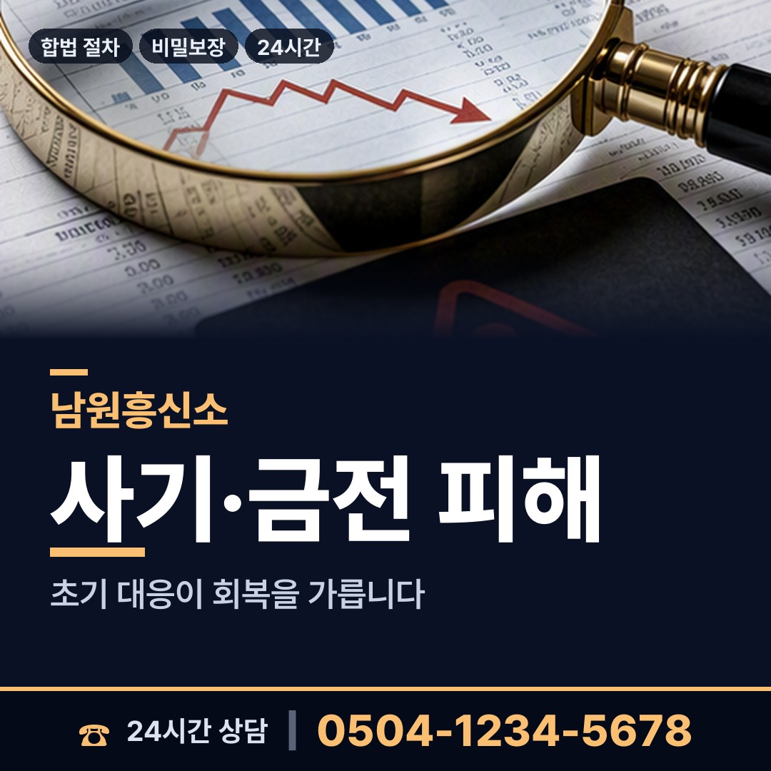 남원 금동 기업흥신소 상담 안내